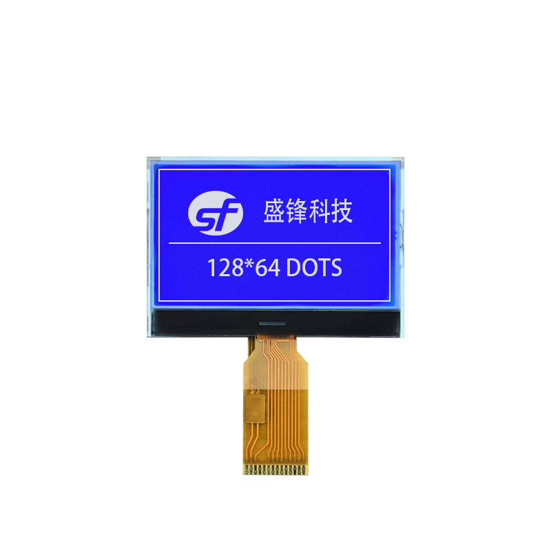 128*64 ドットマトリックス グラフィック COG LCD モジュール STN ブルー