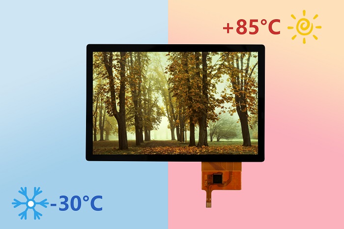 Wide temperature LCD Display